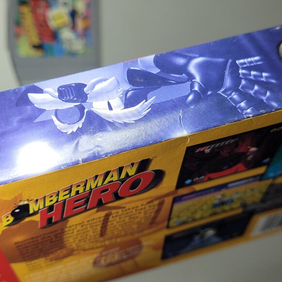 Bomberman Hero Nintendo 64 N64 cib complete - Picture 10 of 15